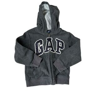 Boys 5T Gap Fleece Zip Up Hoodie